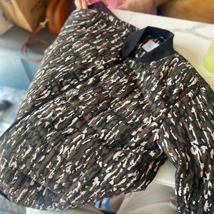 Camouflage Quilted Liner Jacket